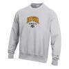 Champion Iowa Hawkeyes Reverse Weave 2022 Crewneck Sweatshirt White
