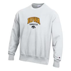 Champion Iowa Hawkeyes Reverse Weave 2022 Crewneck Sweatshirt White -Champion Sales unnamed file 1695