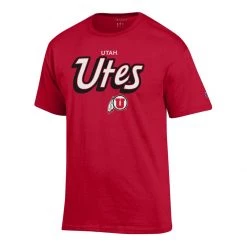 Champion Utah Utes Fresh 3 T-Shirt Black