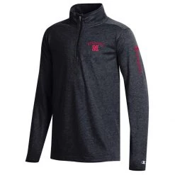 Champion Kids' Nebraska Cornhuskers Field Day 1/4 Zip Black