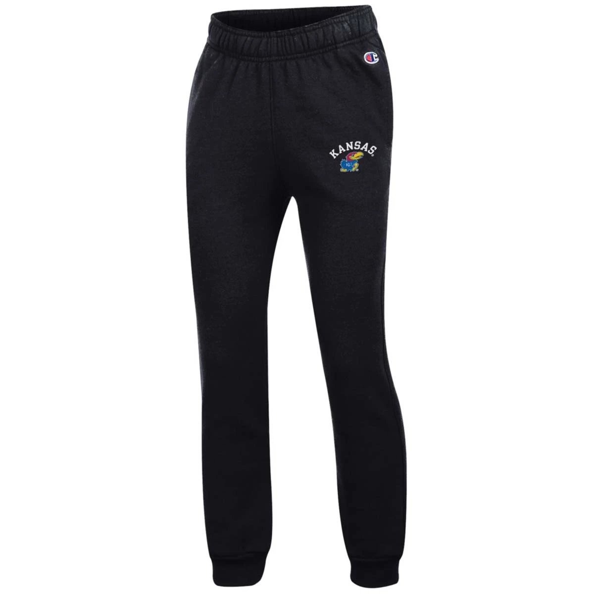 Champion Kids' Kansas Jayhawks Powerblend Jogger Black 3 Champion Kids' Kansas Jayhawks Powerblend Jogger Black