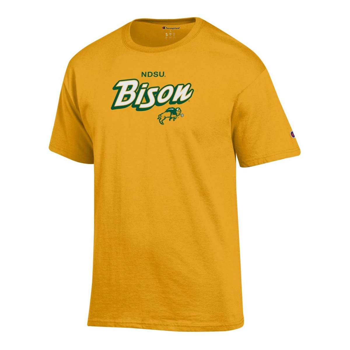 Champion North Dakota State Bison Fresh 3 T-Shirt Oxford Grey 6 Champion North Dakota State Bison Fresh 3 T-Shirt Oxford Grey - Image 4