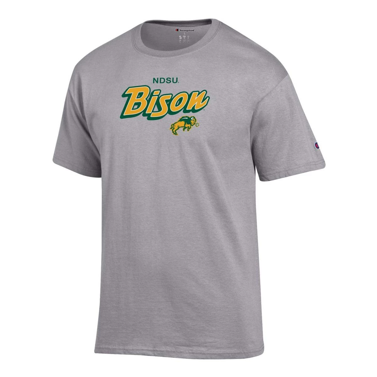 Champion North Dakota State Bison Fresh 3 T-Shirt Oxford Grey 7 Champion North Dakota State Bison Fresh 3 T-Shirt Oxford Grey - Image 5