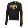 Champion Women's Iowa Hawkeyes Super Fan Crewneck Sweatshirt Black/gold -Champion Sales unnamed file 1755