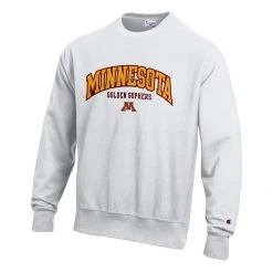 Champion Minnesota Golden Gophers Reverse Weave 2022 Crewneck Sweatshirt Silver -Champion Sales unnamed file 1767