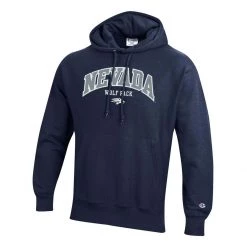 Champion Nevada Wolf Pack Reverse Weave 2022 Hoodie Navy