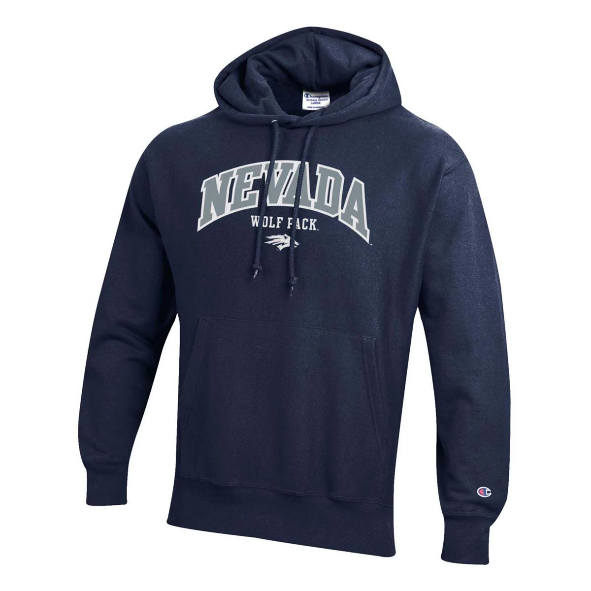 Champion Nevada Wolf Pack Reverse Weave 2022 Hoodie Navy 3 Champion Nevada Wolf Pack Reverse Weave 2022 Hoodie Navy