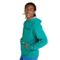 Men's Champion GFX Powerblend Script Logo Hoodie Bright Royal -Champion Sales unnamed file 193