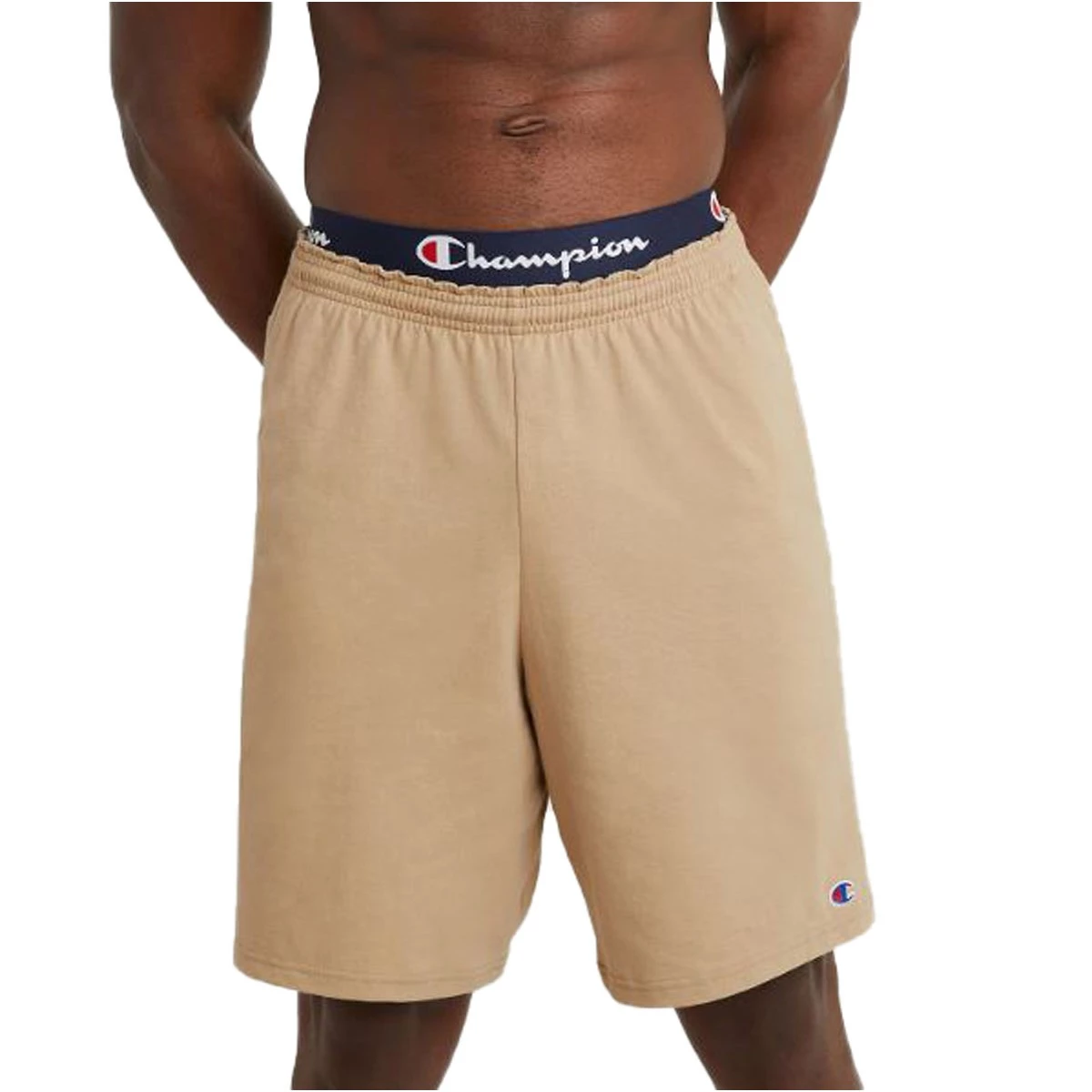 Men's Champion Authentic Cotton Pocket Lounge Shorts Country Walnut 6 Men's Champion Authentic Cotton Pocket Lounge Shorts Country Walnut - Image 4