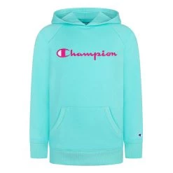 Girls' Champion Raglan Hoodie Black 6 Girls' Champion Raglan Hoodie Black -Champion Sales unnamed file 221