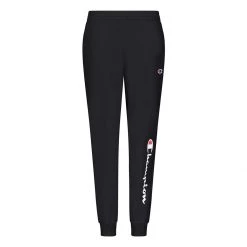 Boys' Champion Essential Script Joggers Black -Champion Sales unnamed file 236