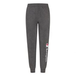 Boys' Champion Essential Script Joggers Black -Champion Sales unnamed file 237