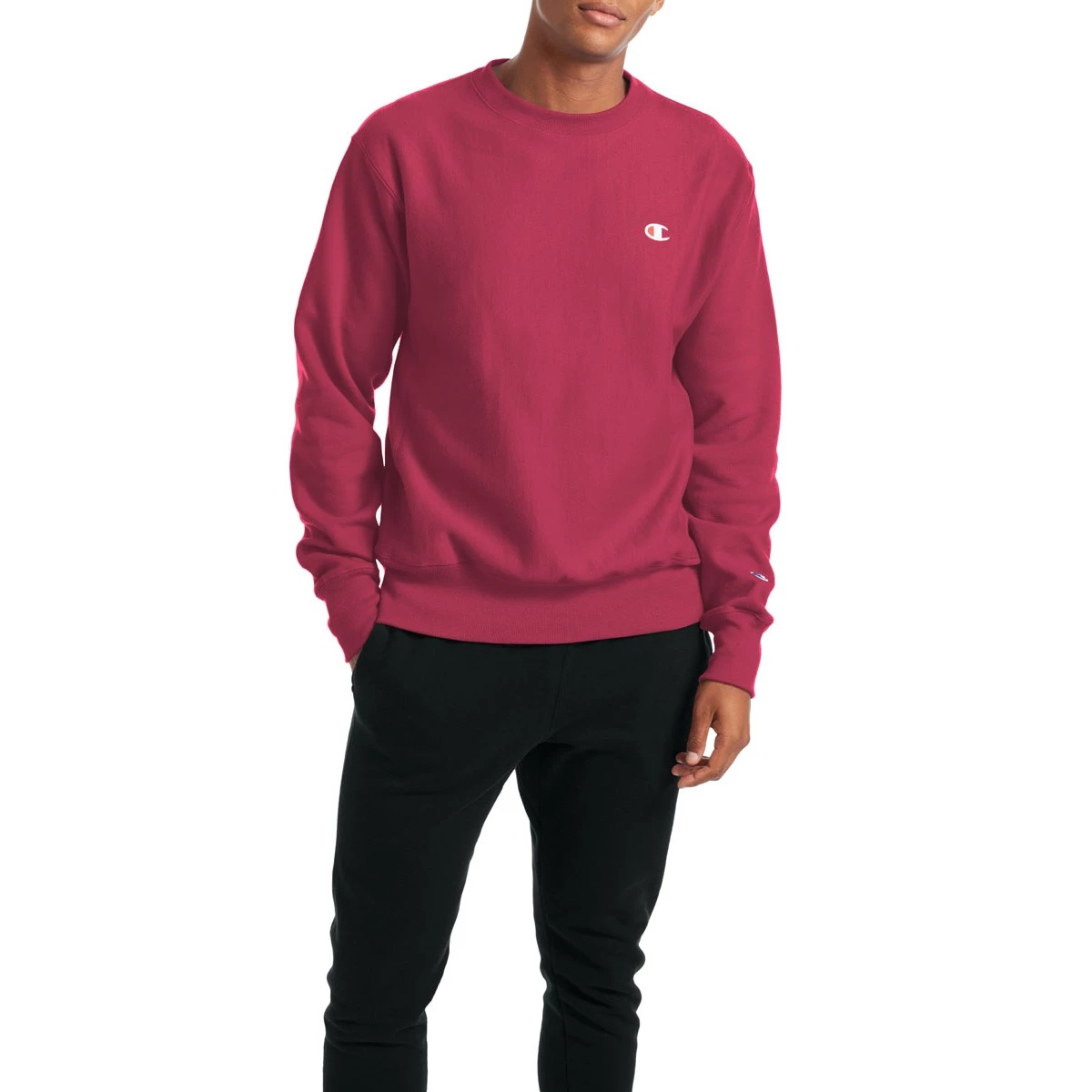 Men's Champion Reverse Weave Crew Olive 12 Men's Champion Reverse Weave Crew Olive - Image 10