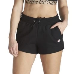 Women's Champion Reverse Weave Heavyweight Lounge Shorts Black -Champion Sales unnamed file 275