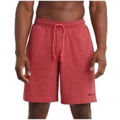 Men's Champion Middleweight Overdye Jersey Lounge Shorts Capri Orange Heather -Champion Sales unnamed file 284