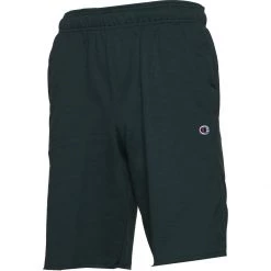 Men's Champion Patch Logo Powerblend Fleece Lounge Shorts Granite Heather -Champion Sales unnamed file 291