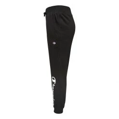 Girls' Champion Classic Script French Terry Joggers Black -Champion Sales unnamed file 294