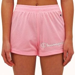 Girls' Champion Essential Mesh Shorts Mint -Champion Sales unnamed file 306