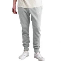 Men's Champion Reverse Weave Chenille Big C Joggers Oxford Grey Heather -Champion Sales unnamed file 317
