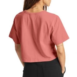 Women's Champion Graphic Logo Cropped Heritage Crop Top Sandalwood Red 8 Women's Champion Graphic Logo Cropped Heritage Crop Top Sandalwood Red -Champion Sales unnamed file 334