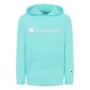 Girls' Champion Classic Script French Terry Hoodie White 2 Girls' Champion Classic Script French Terry Hoodie White -Champion Sales unnamed file 339