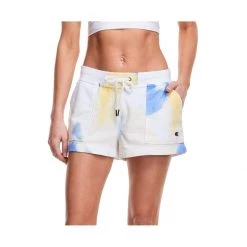 Women's Champion Campus French Terry Lounge Shorts Oxford Grey Heather -Champion Sales unnamed file 365