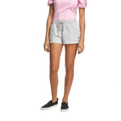 Women's Champion Campus French Terry Lounge Shorts Oxford Grey Heather -Champion Sales unnamed file 366