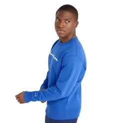 Men's Champion Powerblend Graphic Crewneck Sweatshirt Oxford Grey -Champion Sales unnamed file 407