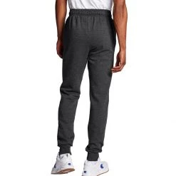 Men's Champion Powerblend Retro Fleece Joggers Granite Heather -Champion Sales unnamed file 414