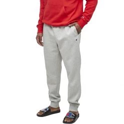 Men's Champion Powerblend Retro Fleece Joggers Granite Heather -Champion Sales unnamed file 418