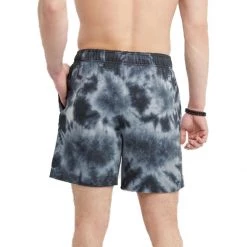 Men's Champion Crush Dye Fleece Lounge Shorts Crush Dye Black -Champion Sales unnamed file 430