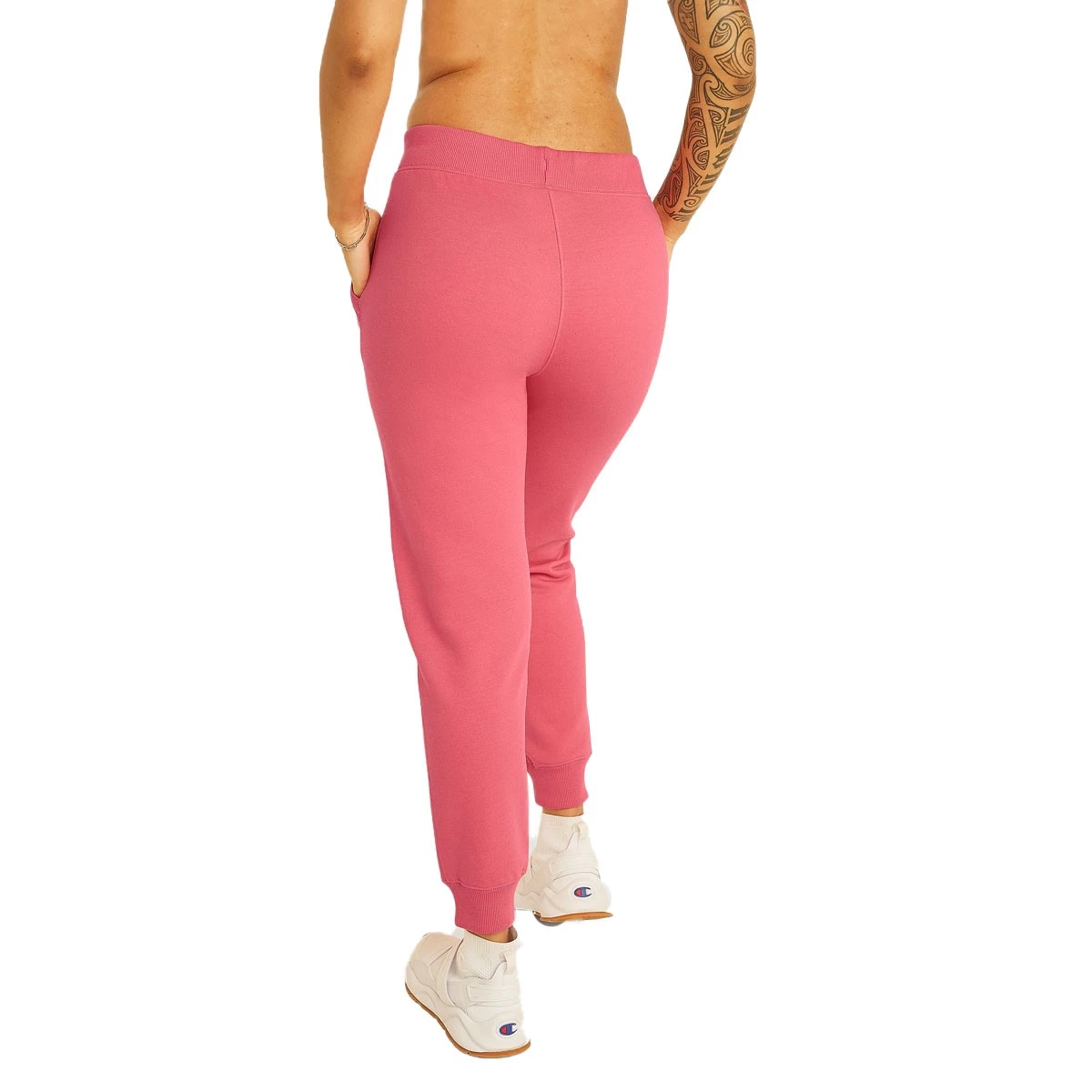 Women's Champion Powerblend Graphic Cotton Joggers Fresh Teal 7 Women's Champion Powerblend Graphic Cotton Joggers Fresh Teal - Image 5