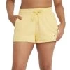 Women's Champion Reverse Weave Heavyweight Graphic Lounge Shorts Buttered Popcorn -Champion Sales unnamed file 438