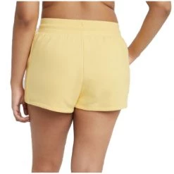 Women's Champion Reverse Weave Heavyweight Graphic Lounge Shorts Buttered Popcorn -Champion Sales unnamed file 440