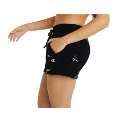 Women's Champion Reverse Weave Heavyweight Graphic Lounge Shorts Buttered Popcorn -Champion Sales unnamed file 442