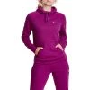 Women's Champion Authentic Graphic Powerblend Hoodie Venture Pink -Champion Sales unnamed file 444