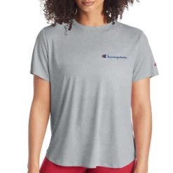 Women's Champion Classic Title T-Shirt Oxford Grey Heather
