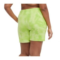 Women's Champion Fleece Dye Lounge Shorts Crush Dye Fresh Teal -Champion Sales unnamed file 482
