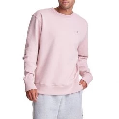 Men's Champion Powerblend Fleece Crewneck Sweatshirt Oatmeal Heather -Champion Sales unnamed file 495