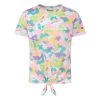 Girls' Champion Camo Tie Front T-Shirt Pink -Champion Sales unnamed file 497