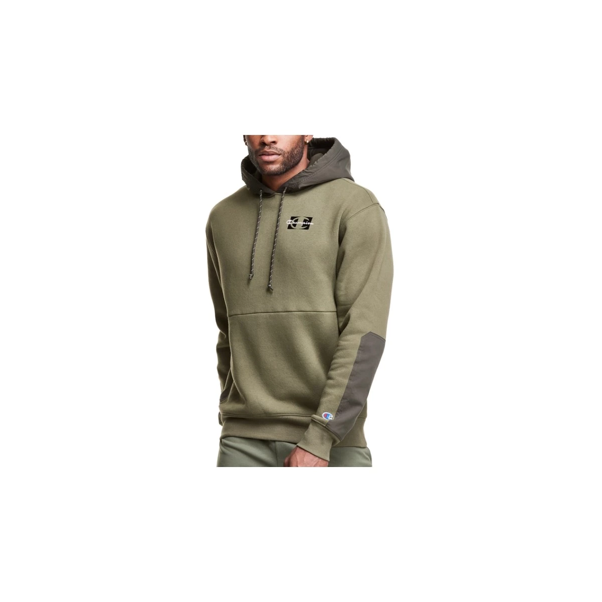 Men's Champion Urban Pursuits Hoodie Olive Army 3 Men's Champion Urban Pursuits Hoodie Olive Army