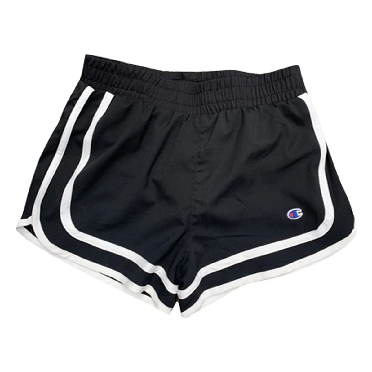 Girls' Champion Solid Varsity Woven Lounge Shorts Arb Blue 3 Girls' Champion Solid Varsity Woven Lounge Shorts Arb Blue