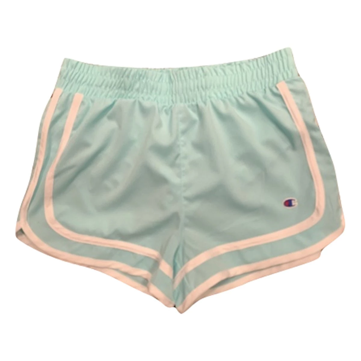 Girls' Champion Solid Varsity Woven Lounge Shorts Arb Blue 4 Girls' Champion Solid Varsity Woven Lounge Shorts Arb Blue - Image 2