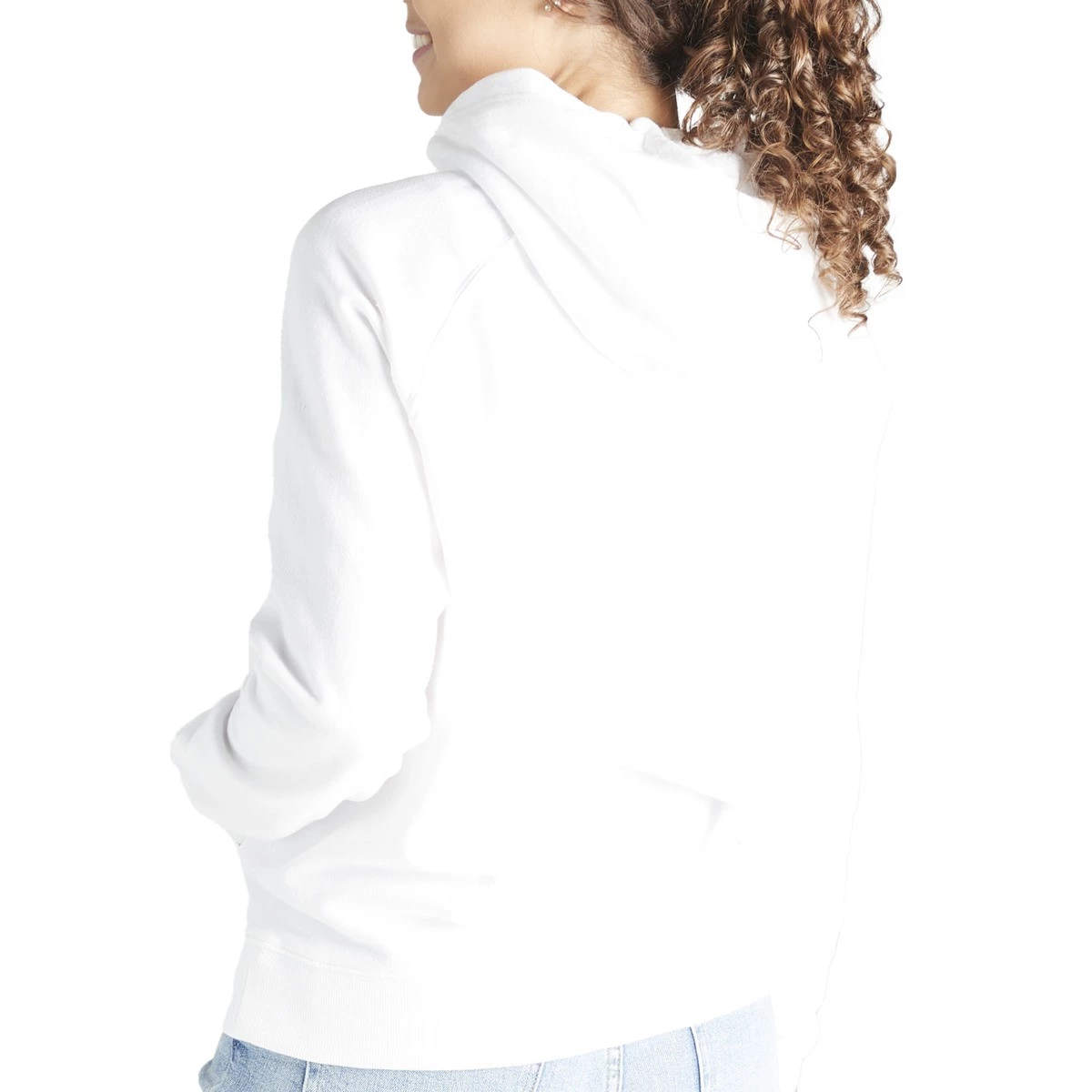 Women's Champion Powerblend Relaxed Tonal Script Graphic Hoodie Fresh Teal 6 Women's Champion Powerblend Relaxed Tonal Script Graphic Hoodie Fresh Teal - Image 4