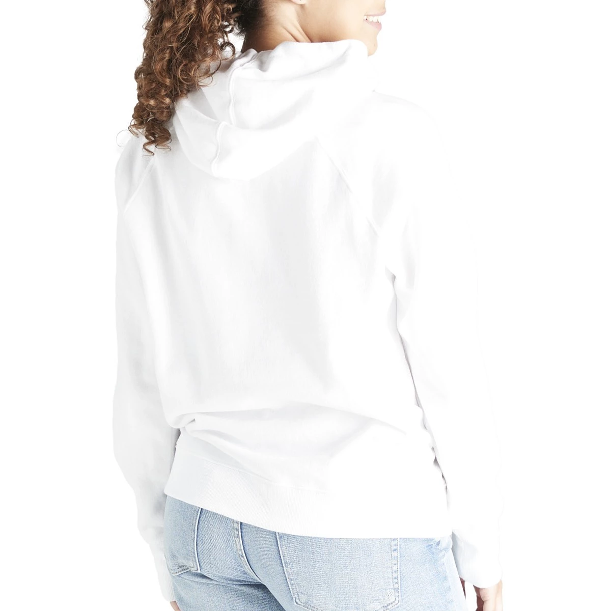 Women's Champion Powerblend Relaxed Tonal Script Graphic Hoodie Fresh Teal 7 Women's Champion Powerblend Relaxed Tonal Script Graphic Hoodie Fresh Teal - Image 5