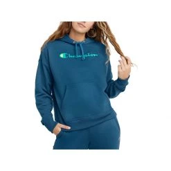 Women's Champion Powerblend Relaxed Tonal Script Graphic Hoodie Fresh Teal 15 Women's Champion Powerblend Relaxed Tonal Script Graphic Hoodie Fresh Teal -Champion Sales unnamed file 532