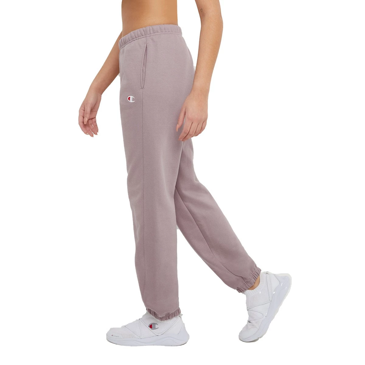 Women's Champion Reverse Weave Boyfriend Joggers Vintage Mauve 4 Women's Champion Reverse Weave Boyfriend Joggers Vintage Mauve - Image 2