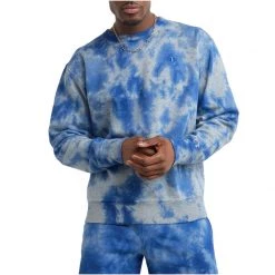 Men's Champion Crushed Dye Crewneck Sweatshirt Crush Dye Black 9 Men's Champion Crushed Dye Crewneck Sweatshirt Crush Dye Black -Champion Sales unnamed file 551