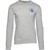 Men's Champion Classic Wave Logo Long Sleeve T-Shirt Bright Royal -Champion Sales unnamed file 564