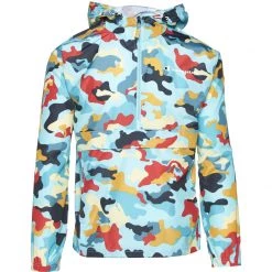 Men's Champion Stadium Packable All Over Print Anorak Champion Legend Black -Champion Sales unnamed file 579